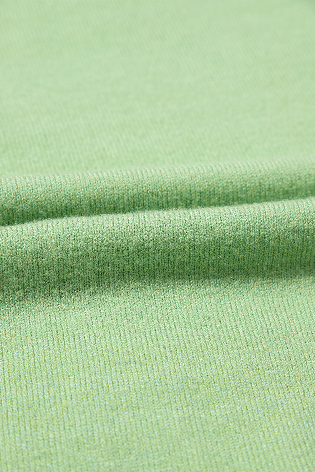 Green Holiday Jacquard Pattern Short Sleeve Cardigan